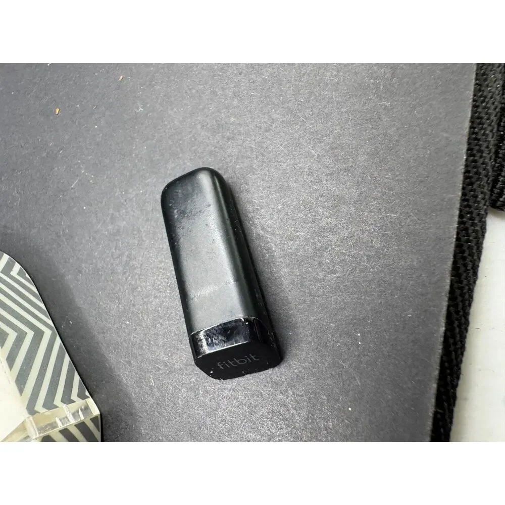 Lot of 2 Fitbit FB406 Black Strap & Fitbit Flex Fitness Activity Tracker FB401